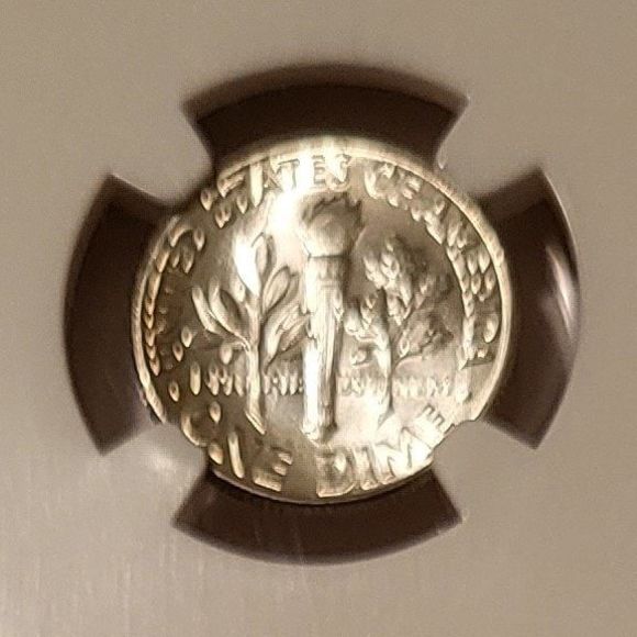 1959 Roosevelt Dime MS67 FT NGC - Picture 4 of 4